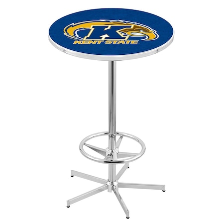 Holland Bar Stool Co 42" Chrome Kent State Pub Table L216C4228KentSt